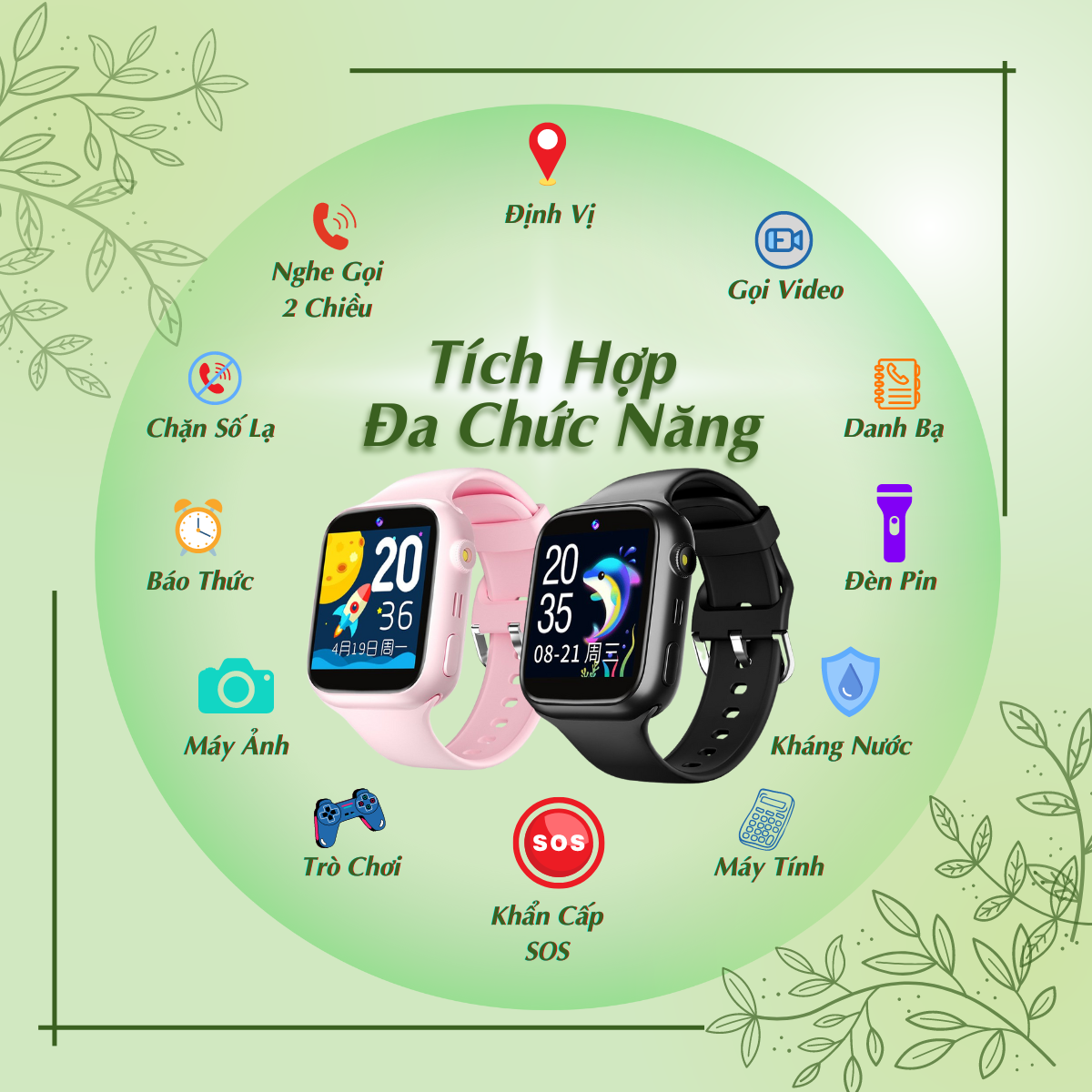 Đồng Hồ Thông Minh Trẻ Em Y63